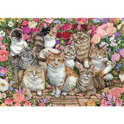 Floral Cats