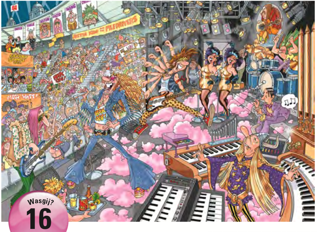 Wasgij - Old time Rockers!